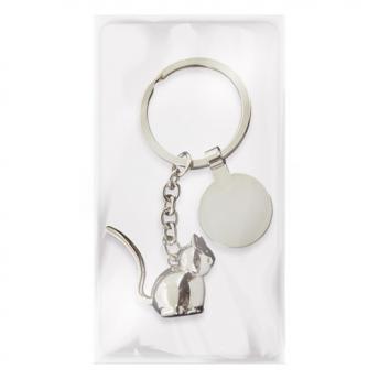 Металлический брелок "GATITO" NTEU3-101576