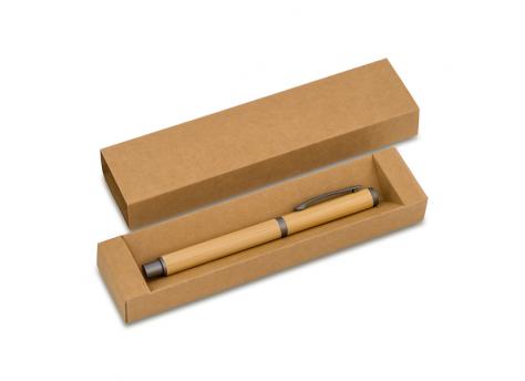 Ручка Machino из бамбука в коробке, бежевая NTEU18-311967