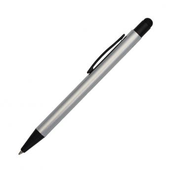 Подарочный набор шариковая ручка и брелок Couple, серебро NTEU18-570257