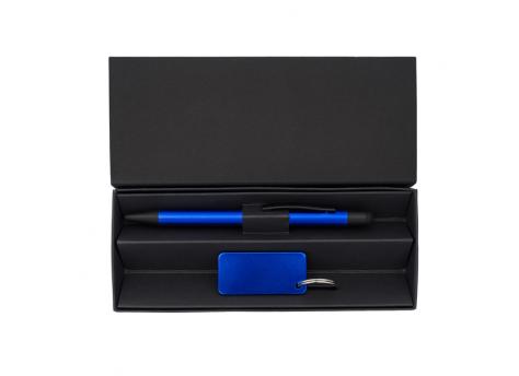 Подарочный набор шариковая ручка и брелок Couple, синий NTEU18-570260