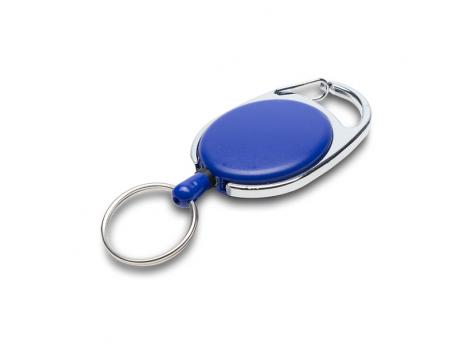 Ретрактор с карабином, синий NTEU18-194712