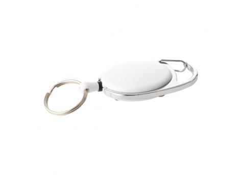 Ретрактор с карабином, белый NTEU18-112683