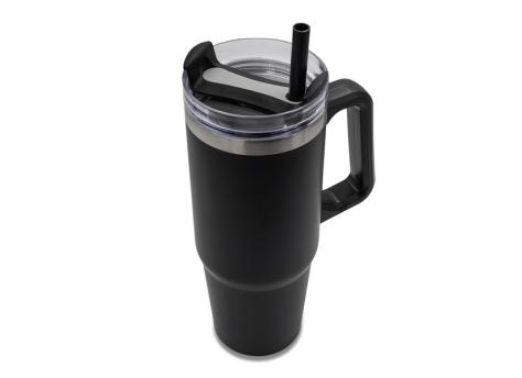 Термокружка Memphis объемом 900 мл, черная NTEU18-586018