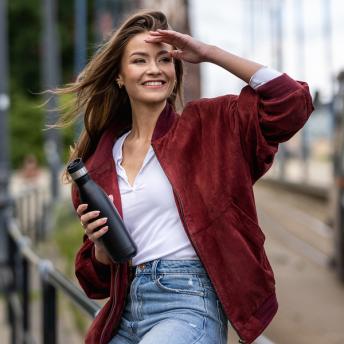 Термос Yakima с изолированным корпусом и крышкой 360°, черный NTEU18-570275