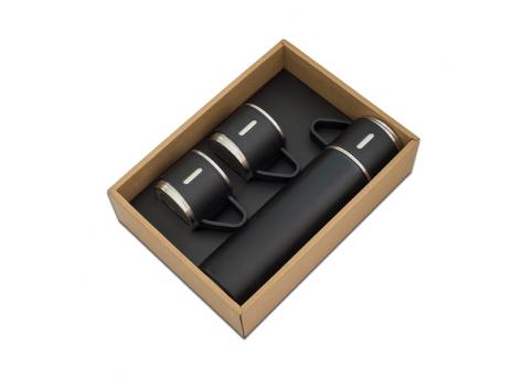 Термос Attu 500 мл с кружками, черный NTEU18-501984