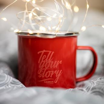 Кружка Oldschool 500 мл, красная NTEU18-112677