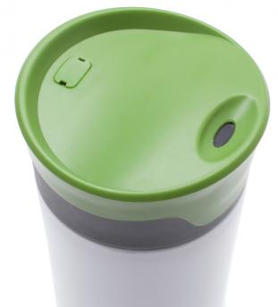 Термокружка Telescope 430 мл, белая/зеленая NTEU18-57414