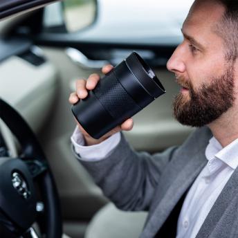 Термокружка Husavik объемом 320 мл, черная NTEU18-500965