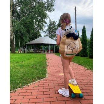 Рюкзак Eco-Pure из джута, коричневый NTEU18-112654