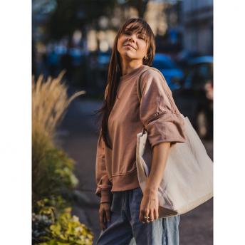 Хлопковая сумка Raya XXL, бежевая NTEU18-311986