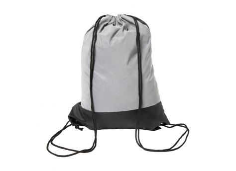 Светоотражающий рюкзак на тесемках, серебряный NTEU18-112659
