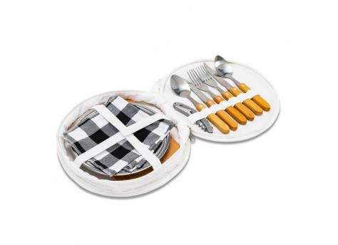 Пикник-набор Alvaro, белый NTEU18-530819