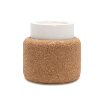 Подсвечник Eclat из керамики и пробки, бежевый NTEU18-194722