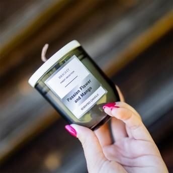 Ароматическая свеча Frascati, серая NTEU18-238359