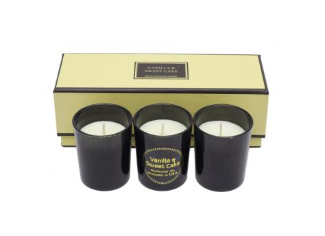 Набор ароматических свечей, бежевый NTEU18-57108