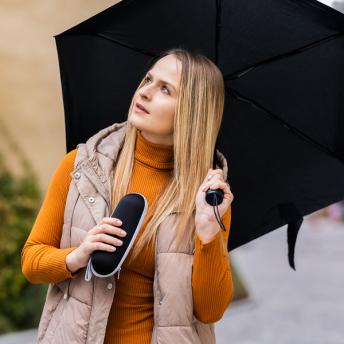 Зонт Banff в чехле, черный NTEU18-530784