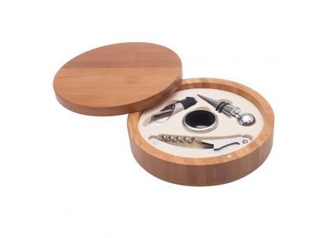 Набор для вина Chartes, коричневый NTEU18-57068