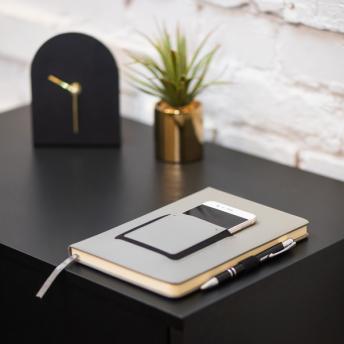 Блокнот Eibar с карманом для телефона, серый NTEU18-112656