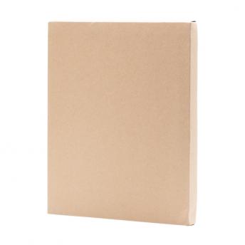 Набор из пробкового блокнота и ручки Getafe, бежевый NTEU18-112595