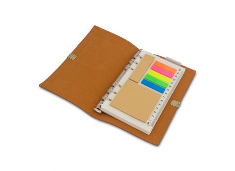 Блокнот в ретро-стиле Forli, коричневый NTEU18-311993