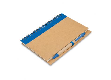 Блокнот с ручкой Dalvik, синий NTEU18-502379
