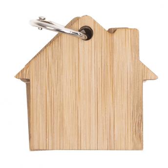 Брелок Homeland из бамбука с блоком для заметок, бежевый NTEU18-238346
