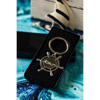 Металлический брелок Steering Wheel, серебряный NTEU18-57722