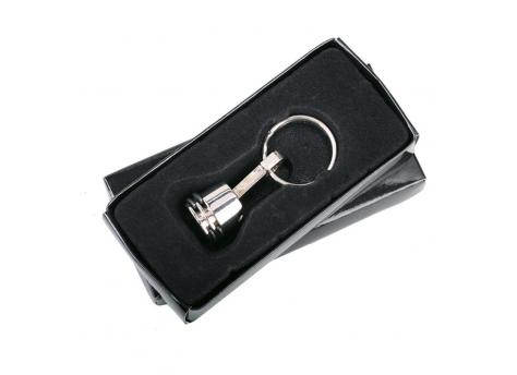 Металлический брелок Piston, серебряный NTEU18-57721