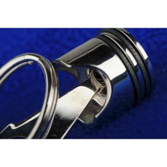 Металлический брелок Piston, серебряный NTEU18-57721
