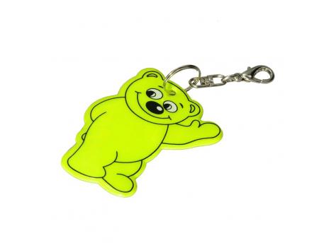 Светоотражающий брелок Beary, желтый NTEU18-58294