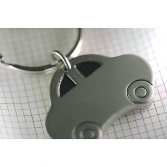 Металлический брелок Auto, серебристый NTEU18-58284