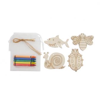 Набор для раскрашивания тегов Filippo, бежевый NTEU18-586681