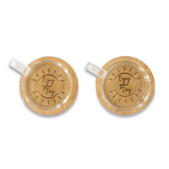 Набор из двух стеклянных чашек Liberika NTEU18-530746