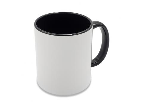 Кружка Gaeta объемом 330 мл с сублимационным покрытием, черная NTEU18-586692