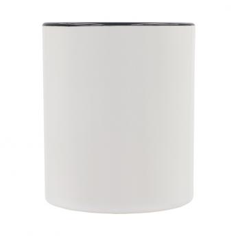 Кружка Gaeta объемом 330 мл с сублимационным покрытием, черная NTEU18-586692