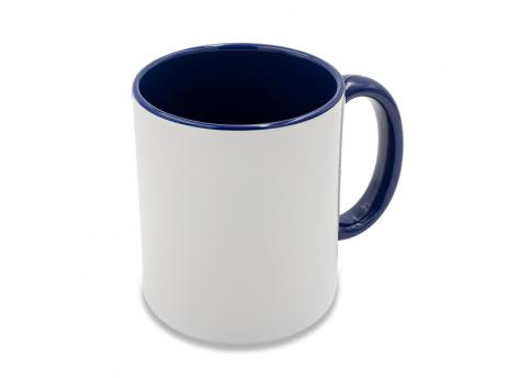 Кружка Gaeta объемом 330 мл с сублимационным покрытием, темно-синяя NTEU18-586693