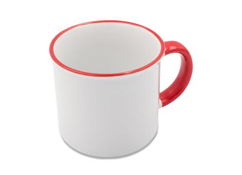 Кружка Ars объемом 400 мл с сублимационным покрытием, красная NTEU18-586699
