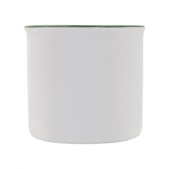 Кружка Ars объемом 400 мл с сублимационным покрытием, темно-зеленая NTEU18-586698