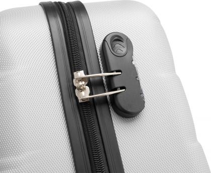 Чемодан PADUA, серебристый NTEU7-93997