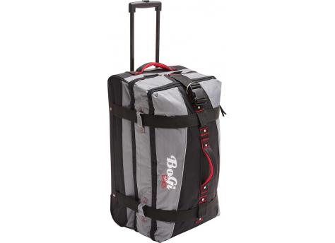 Чемодан на колесиках для путешествий BoGi L, черный, серый NTEU7-537930
