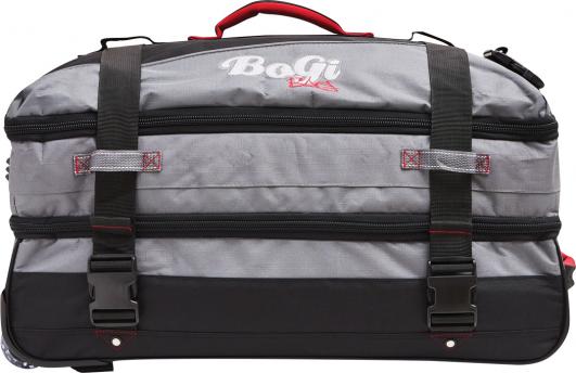 Чемодан на колесиках для путешествий BoGi L, черный, серый NTEU7-537930