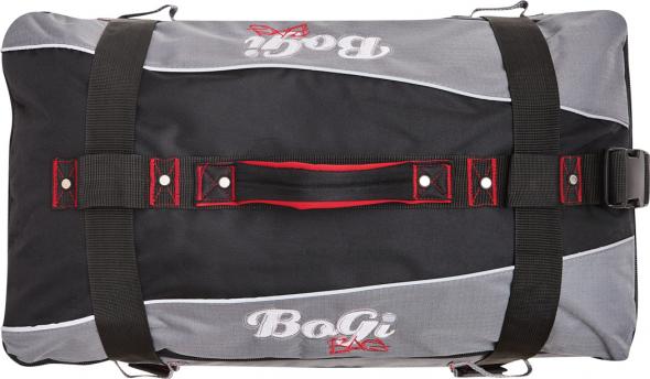 Чемодан на колесиках для путешествий BoGi L, черный, серый NTEU7-537930