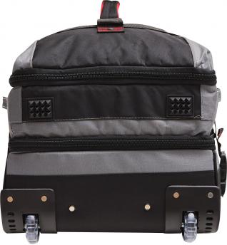 Чемодан на колесиках для путешествий BoGi L, черный, серый NTEU7-537930