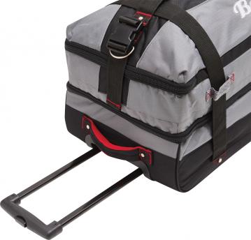 Чемодан на колесиках для путешествий BoGi L, черный, серый NTEU7-537930