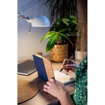 Корковый блокнот формата А5 с шариковой ручкой | Layla NTEU2-428998