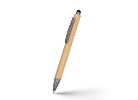 Ручка шариковая из бамбука со стилусом Keandre NTEU2-498510