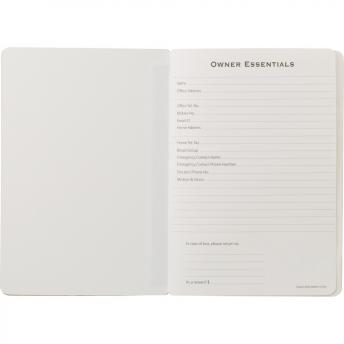 Бамбуковый блокнот примерно формата B6 с шариковой ручкой NTEU2-428917