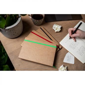 Блокнот из переработанных материалов примерно формата А5 | Joshua NTEU2-433164