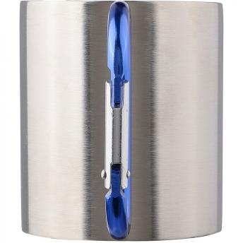 Посуда для напитков. Металлическая кружка 185 мл с карабином. NTEU2-590654