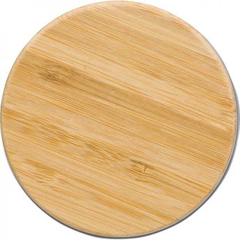 Посуда. Термокружка 300 мл с деталями из бамбука. NTEU2-503217